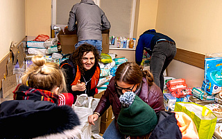 Studenci UWM zaangażowali się w pomoc Ukrainie Studenci UWM zaangażowali się w pomoc Ukrainie